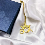 Customized Alphabet Necklace | 24 Carat Gold Plated