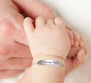 Customized Baby Bracelet | 24 Carat Gold Plated