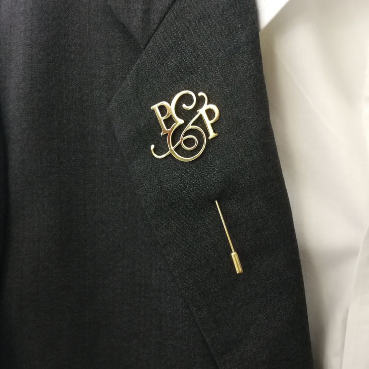 Customized Name Brooch/Coat Pin | Premium Quality