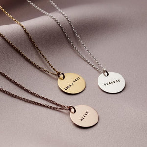 Customized Coin Necklace For Women