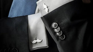 Customized Mustaches Cufflinks For Men | Premium Quality