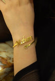 Customized Name Bangle/Bracelet | 24 Carat Gold Plated