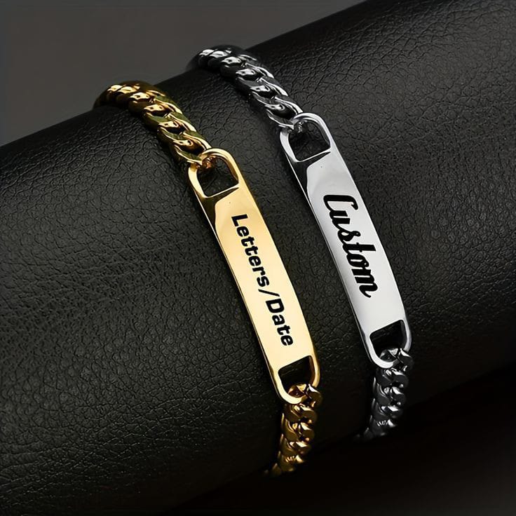 Customized Name Bracelet | Stainless Steel